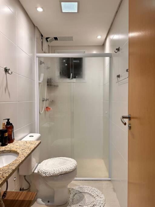 Apto Com Vista Para O Mar Com 2 Vagas - 과루자 외부 사진